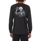 Katin Undisclosed Long Sleeve Graphic Tees | Black Wash