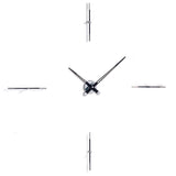 Nomon Merlin 4 I Wall Clock | Chromed Brass/Steel