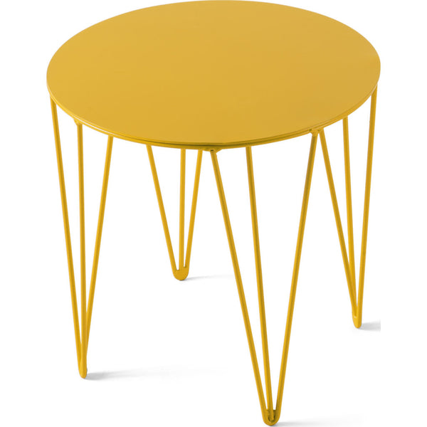 Atipico Chele 30 Rounded Coffee Table |Traffic Yellow 7201