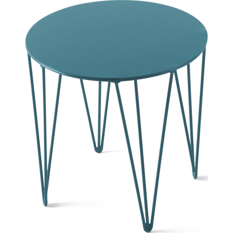 Atipico Chele 30 Rounded Coffee Table |Turquoise Blue 7202