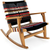 Masaya & Company Rocking Chair | Oiled Teak