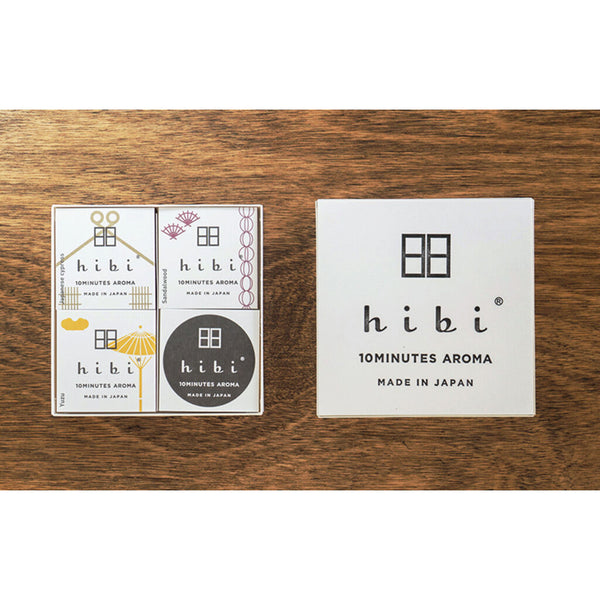 Hibi Gift Box 3 Assorted Fragrances | Japanese Cypress, Sandalwood, Yuzu