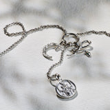 Awe Inspired Mini Hecate Collector Necklace Box Chain ONE SIZE | Sterling Silver