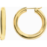 Awe Inspired 25MM Chubby Hoop Earrings