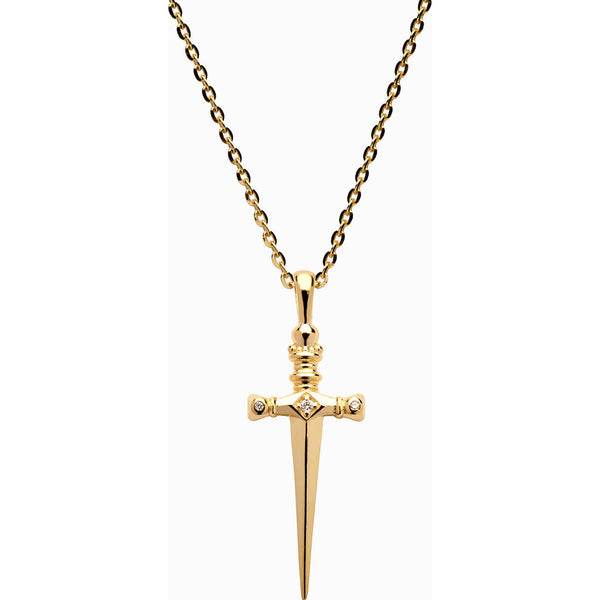 Awe Inspired Sword Necklace & Chain