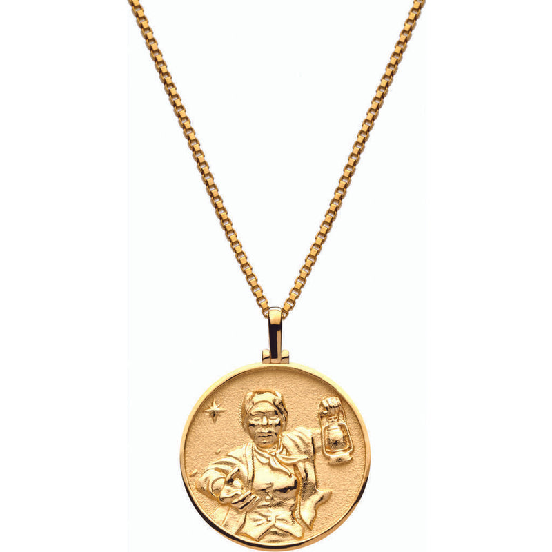 Awe Inspired Harriet Tubman Necklace Box Chain STANDARD 16"-18"