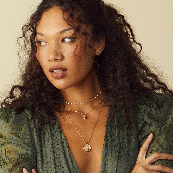 Awe Inspired Athena Necklace | Box Chain