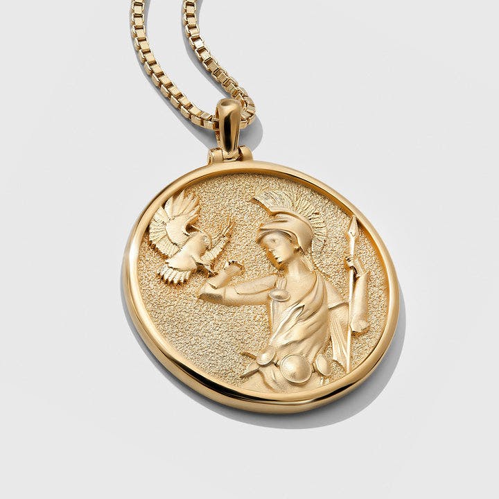 Awe Inspired Athena Necklace | Box Chain