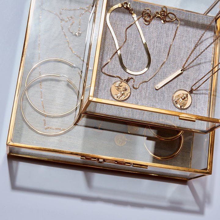 Awe Inspired Athena Necklace | Box Chain