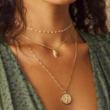 Awe Inspired Athena Necklace | Box Chain
