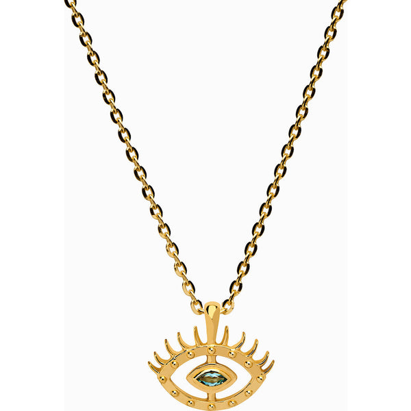Awe Inspired Evil Eye Necklace & Chain