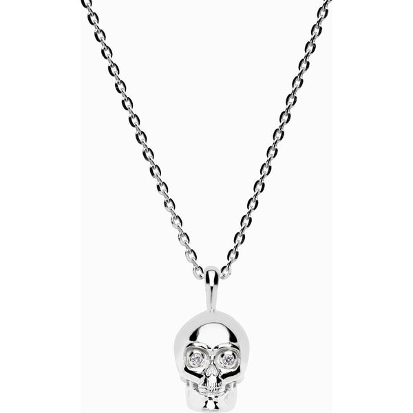 Awe Inspired Skull Necklace Cable Chain STANDARD 16"-18"