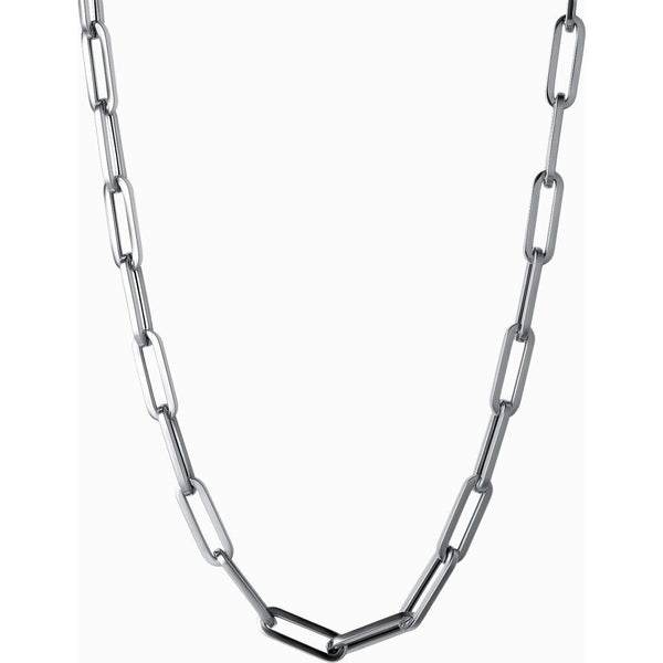 Awe Inspired Chunky Paperclip Necklace