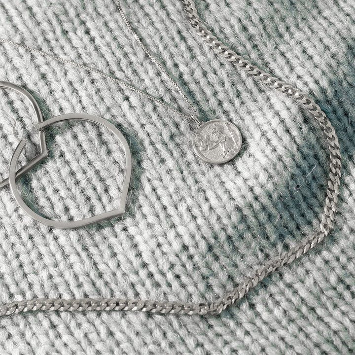 Awe Inspired Athena Necklace | Box Chain