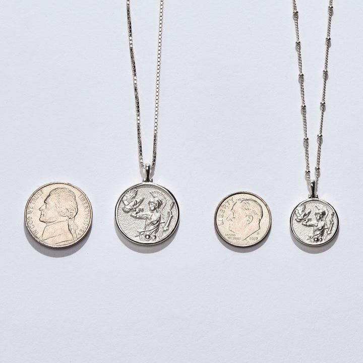 Awe Inspired Athena Necklace | Box Chain