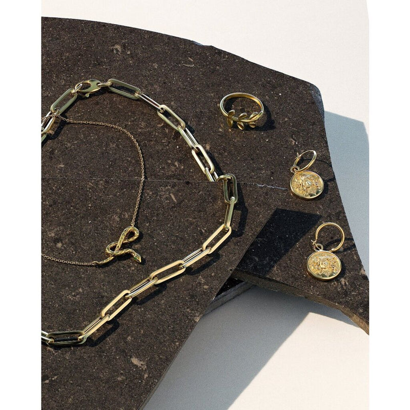 Awe Inspired Medusa Earrings | Gold Vermeil
