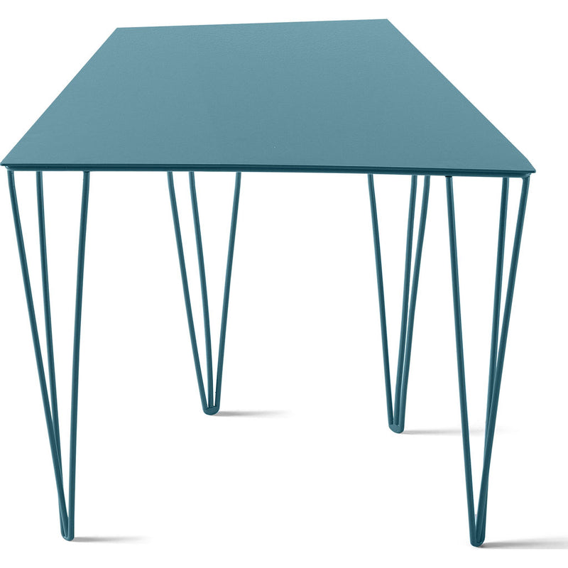 Atipico Chele 36 Trapezoidal Coffee Table | Turquoise Blue 7302