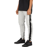 Zanerobe Jumpshot Lightweight Men's Trackpants | Storm Marle/Black- 5067033 _30__731FT