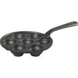 Skeppshult Original Dumpling & Aebleskiver Pan | Black
