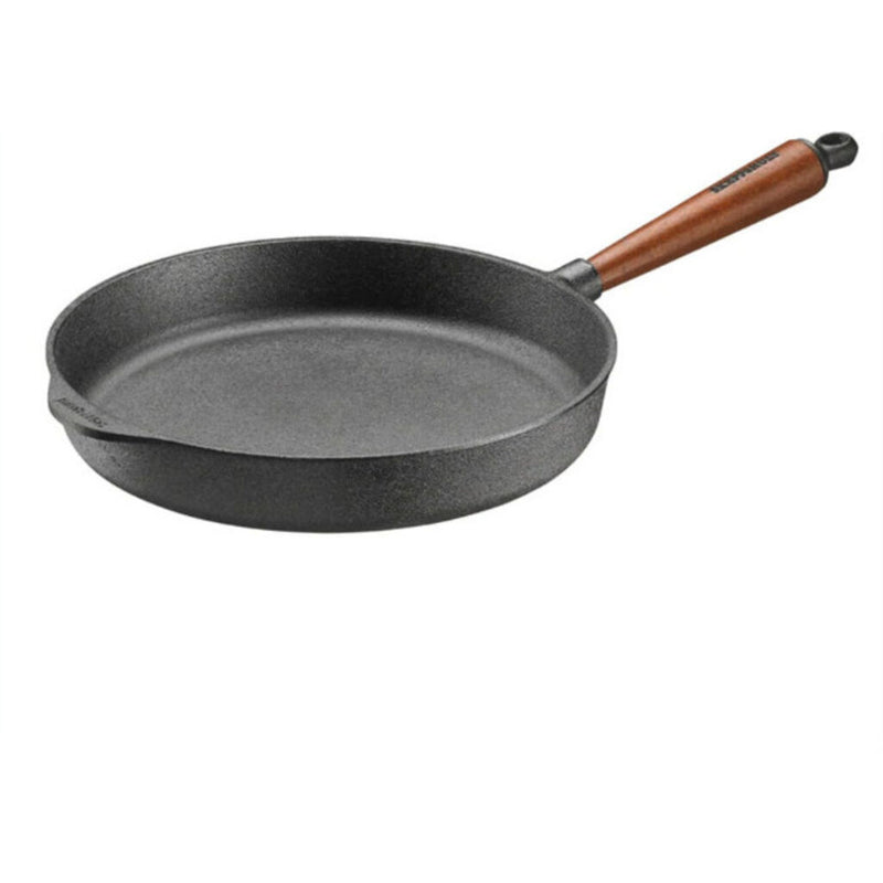 Skeppshult 11" Deep Fry Pan with Lid | Black 