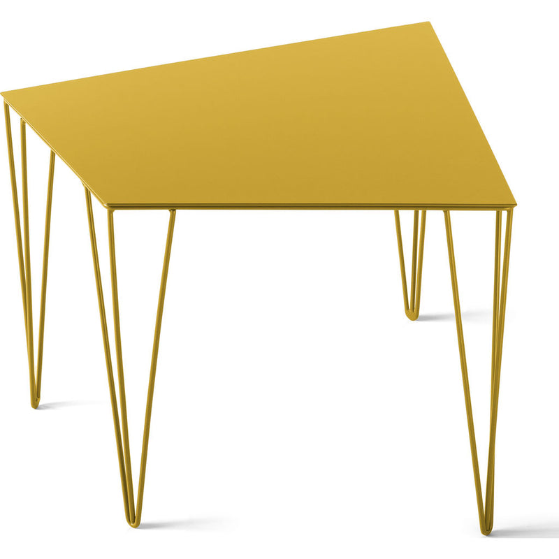 Atipico Chele 48 Trapezoidal Coffee Table | Traffic Yellow 7321
