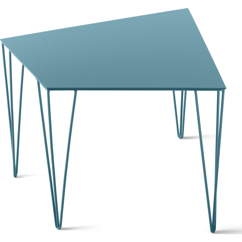 Atipico Chele 48 Trapezoidal Coffee Table | Turquoise Blue 7322