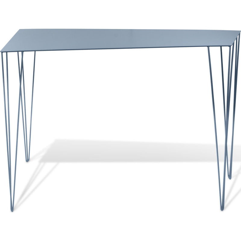 Atipico Chele 110 Trapezoidal Console Table | Pigeon Blue 7362
