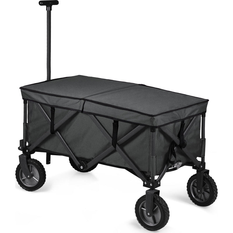 Picnic Time Adventure Wagon w/ Elite Portable Utility | Dark Gray