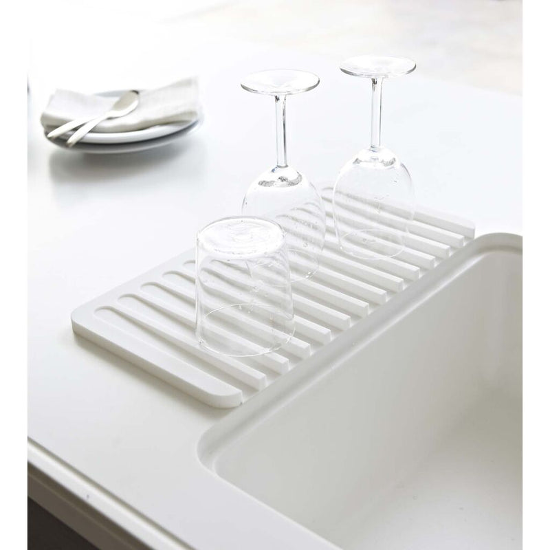 Yamazaki USA Yamazaki Home Self Draining Tray - Drying Board, Dish