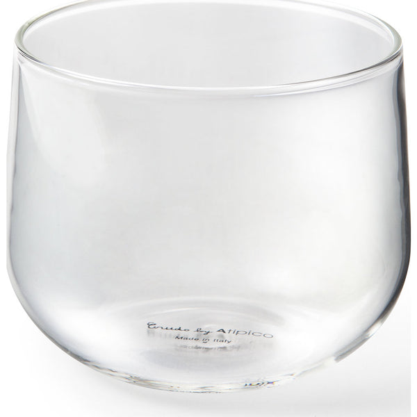 Atipico Crudo Water Glass | Transparent 7550