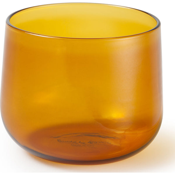 Atipico Crudo Water Glass | Amber Yellow 7551