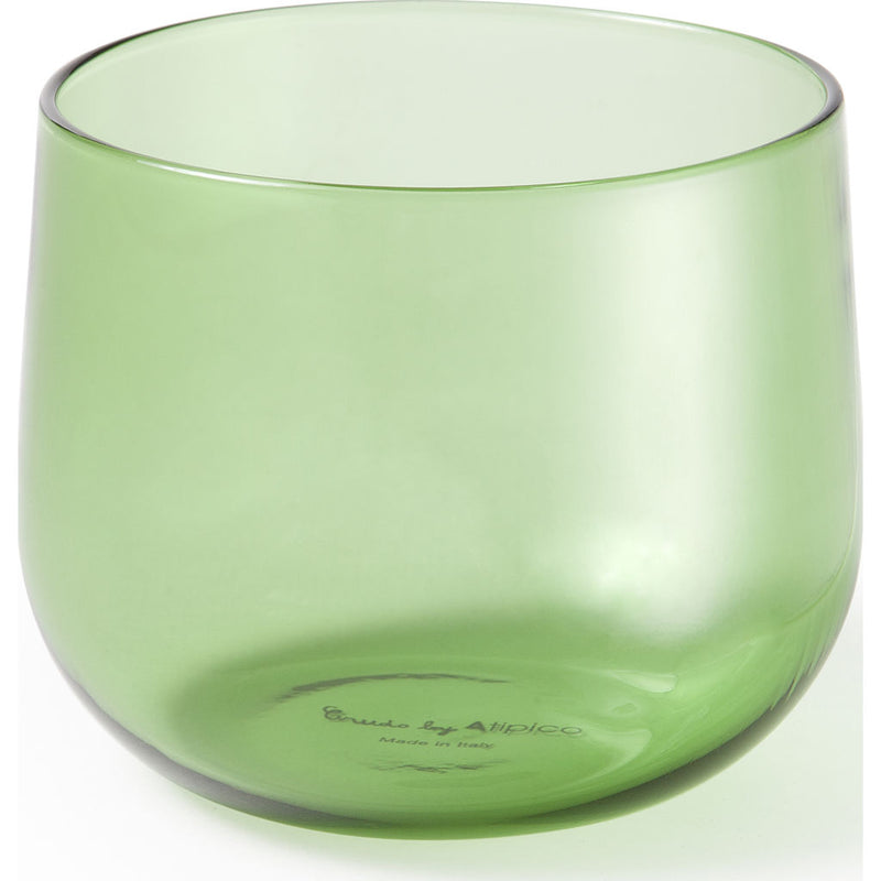 Atipico Crudo Water Glass | Green 7552