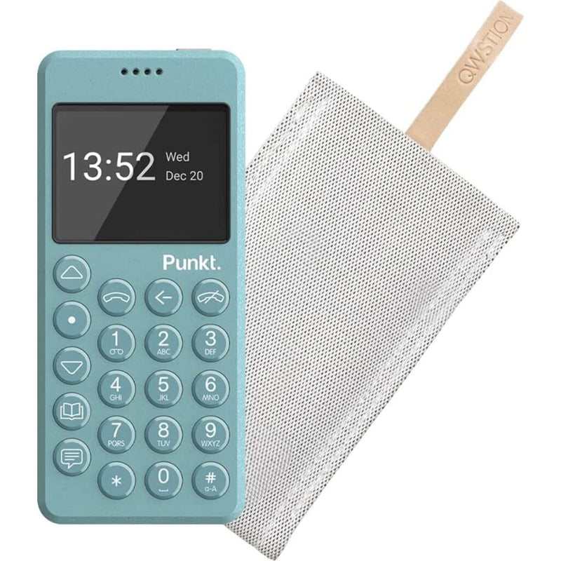 Punkt. MP02 & Phone Case, MP02 New Generation 4G Mobile Phone & QWSTION Phone Case with Bananatex® for MP02