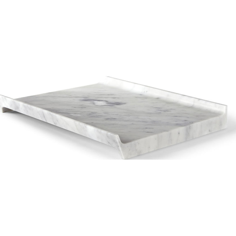 Atipico Slitta Carrara Marble Centerpiece | Large 7680