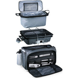 Picnic Time Oniva Vulcan Portable Propane Grill & Cooler Tote w/ Trolley