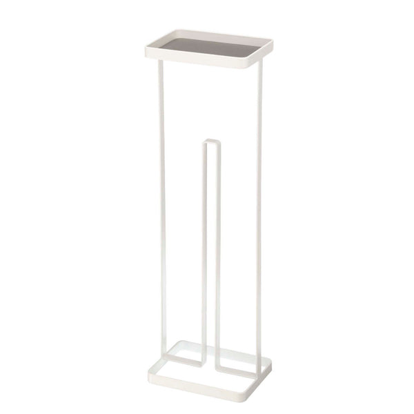 Yamazaki Tower Toilet Paper Stand with Tray