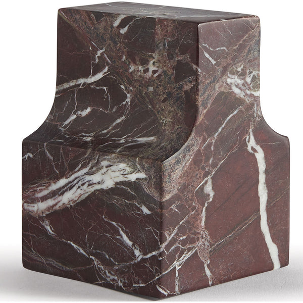 Atipico Classico Marble Paperweight | Levanto Red 7795