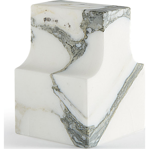 Atipico Classico Marble Paperweight | Arabescato 7796