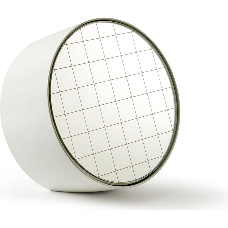 Atipico Centimetri 20 Wall Mirror | Signal White/White 7870