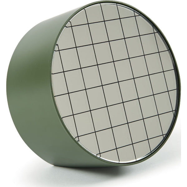 Atipico Centimetri 20 Wall Mirror | Olive Green/Black 7873