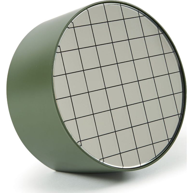 Atipico Centimetri 20 Wall Mirror | Olive Green/Black 7873