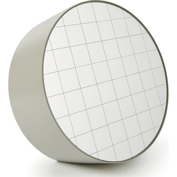 Atipico Centimetri 33 Wall Mirror | Silk Gray/White 7877