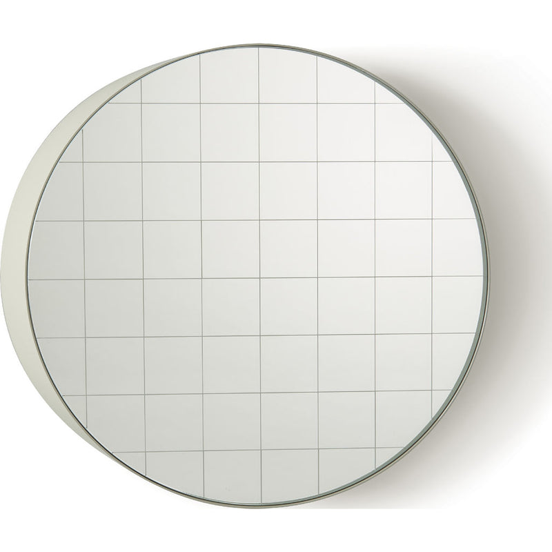 Atipico Centimetri 49 Wall Mirror | Silk Gray/White 7882