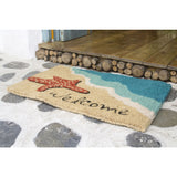 Entryways Starfish Welcome Doormat | 18 x 30 