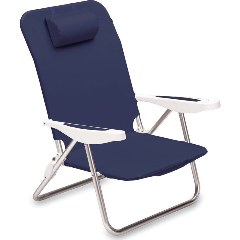 Picnic Time Oniva Monaco Reclining Beach Backpack Chair