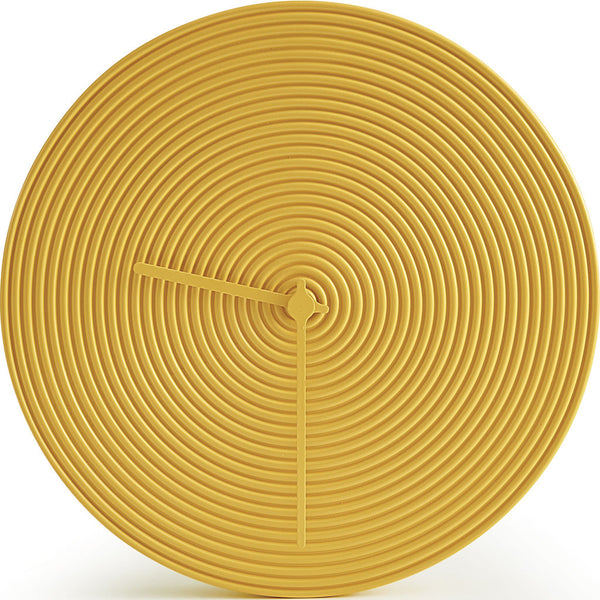 Atipico Ring Ceramic Wall Clock | Honey Yellow 7903