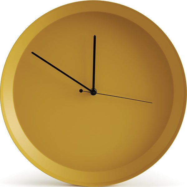 Atipico Dish Iron Wall Clock | Honey Yellow 7913