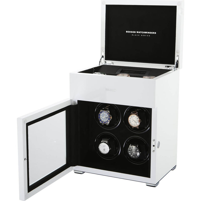 Benson Black Series Quad Watch Winder | White