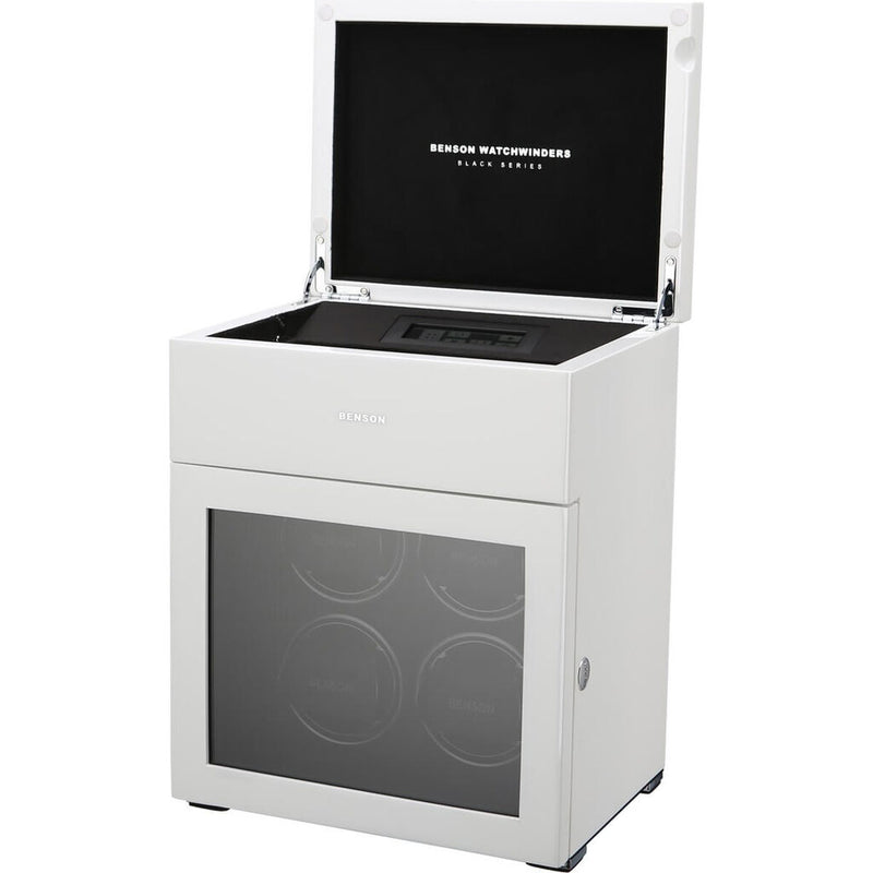 Benson Black Series Quad Watch Winder | White