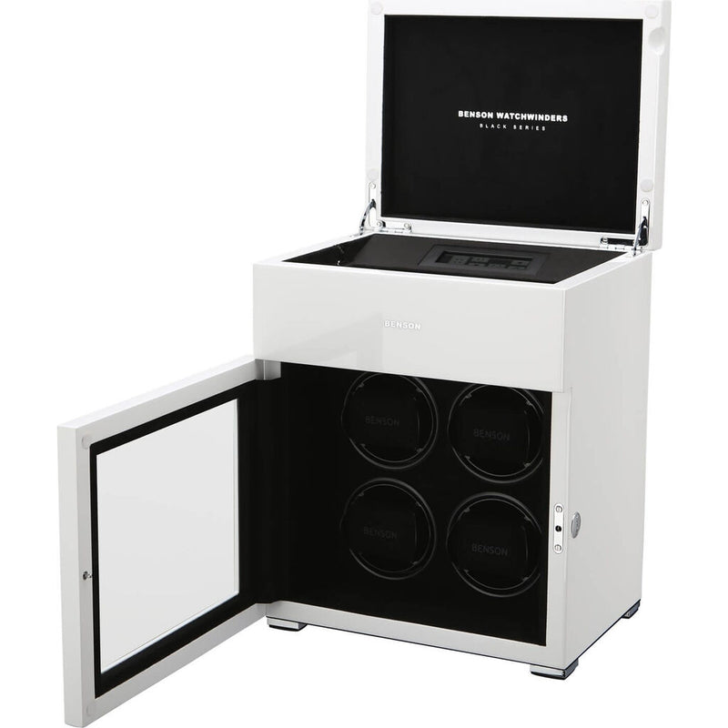 Benson Black Series Quad Watch Winder | White